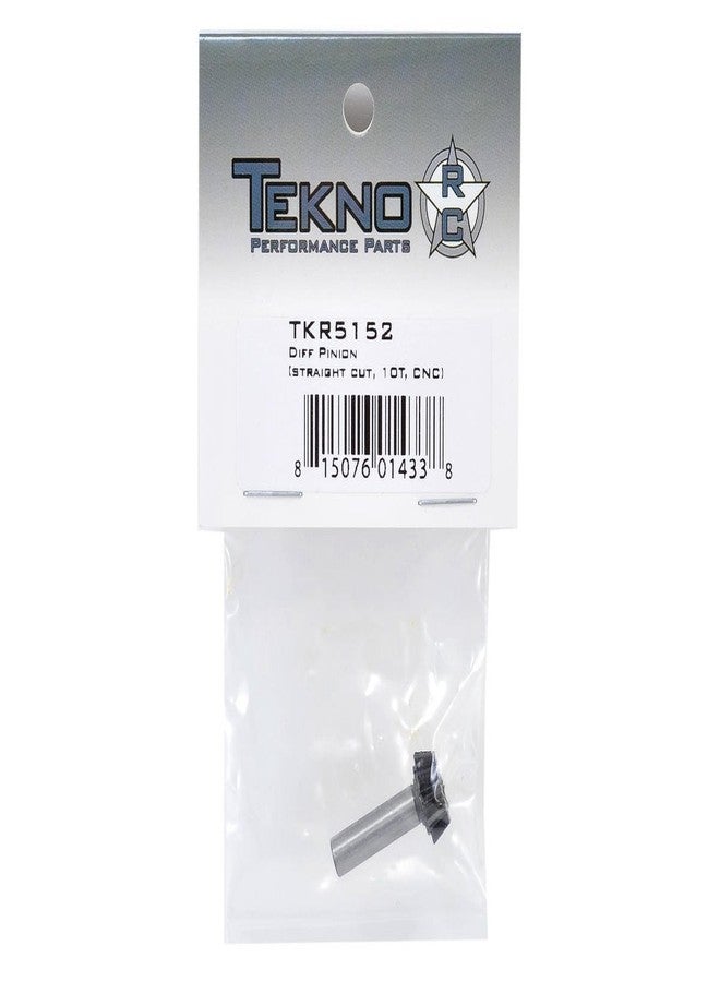 Tekno RC TEKNO R/C TKR5152 Diff Pinion Straight Cut 10T CNC EB48/SCT410 - Image 2